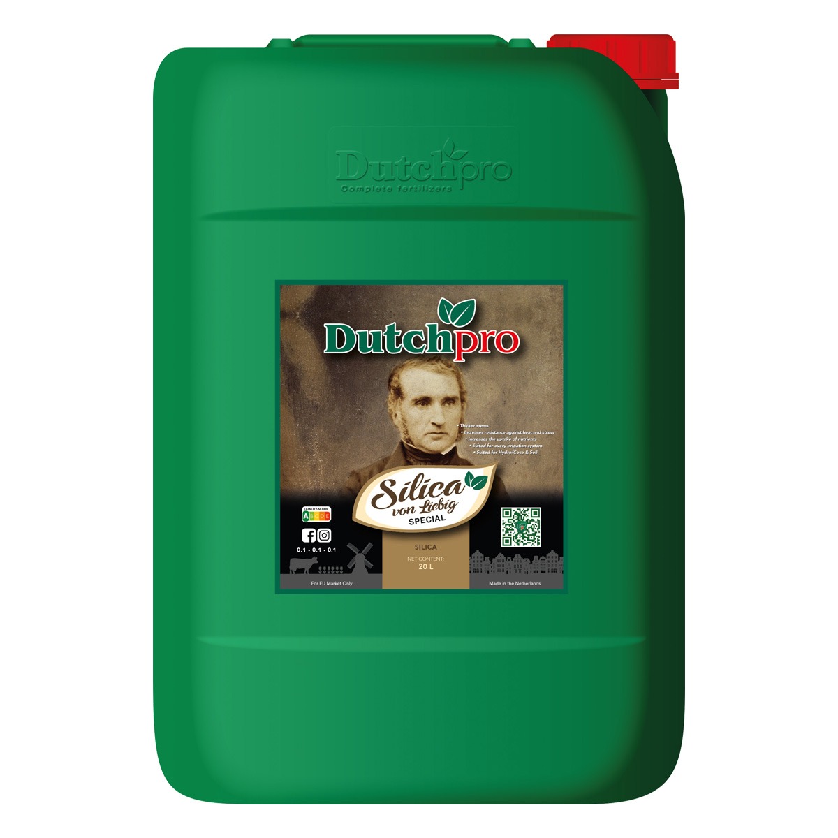 20L bottle of Dutch Pro Silica Von Liebig