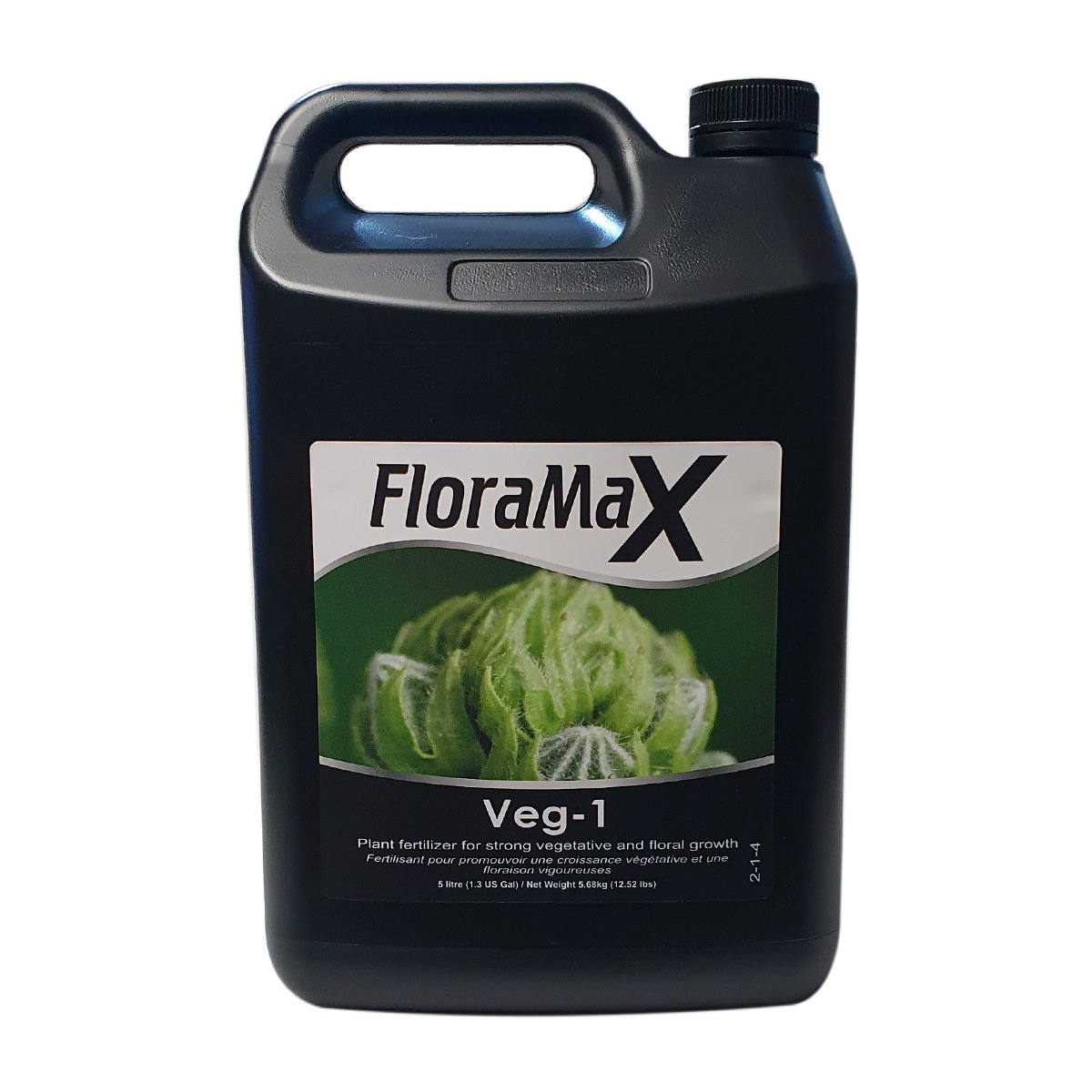 FloraMax Veg-1 5L Bottle - NPK 2-1-4