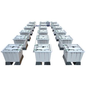 Alien Rain 18 Pot 30L Silver Series