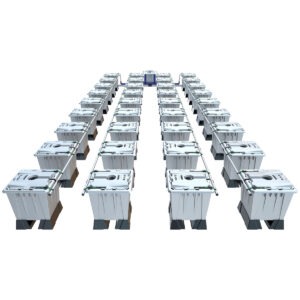 Alien Rain 36 Pot 15L Silver Series