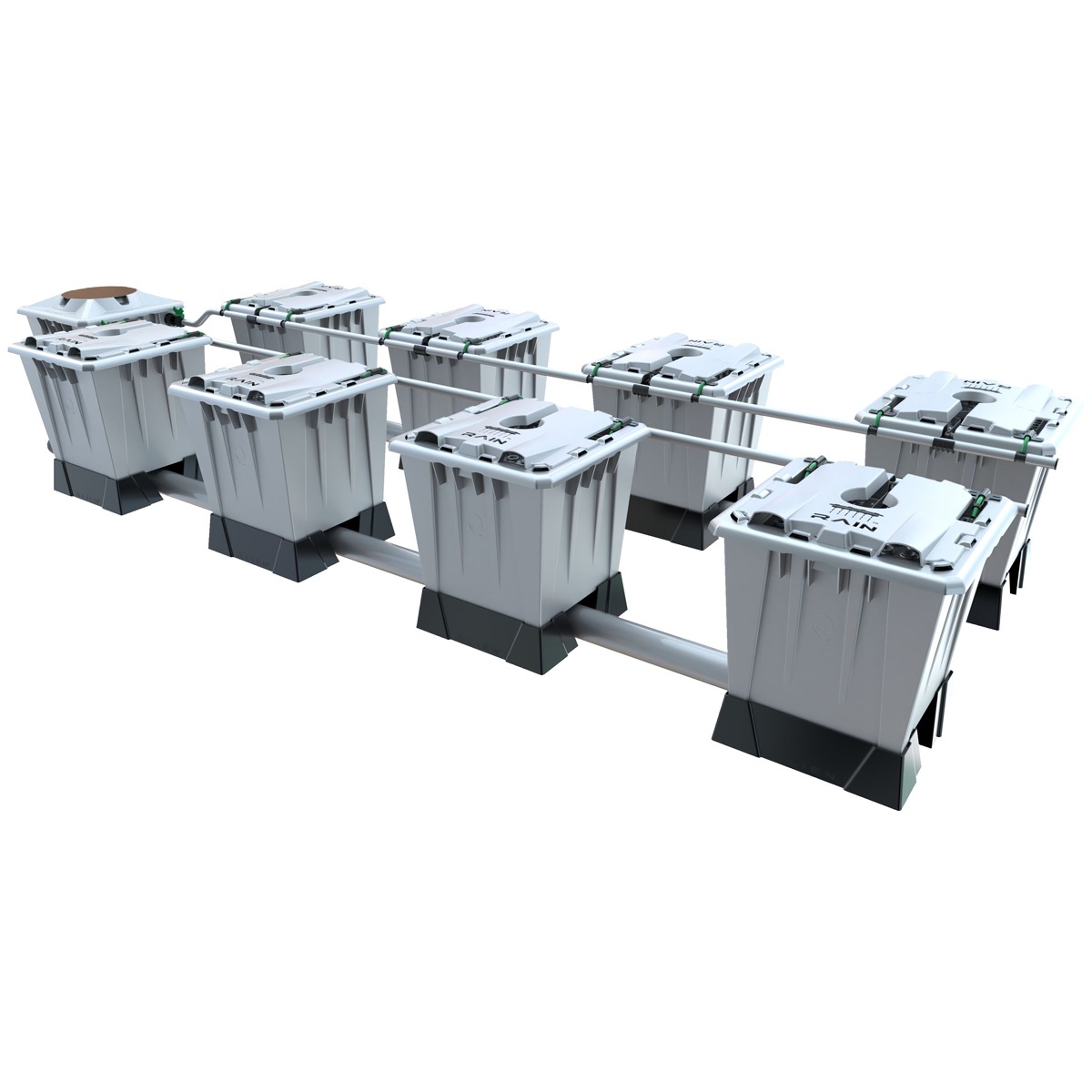Alien Rain 8 Pot 15L Silver Series