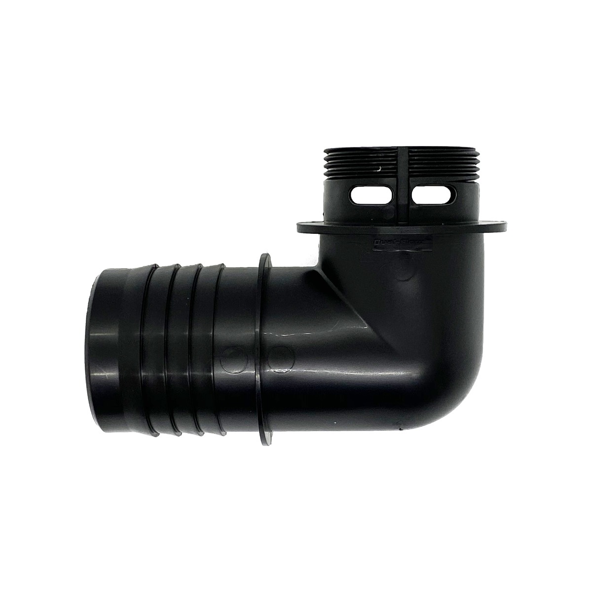 Alien Systems Silver 50mm Dual Flow Elbow