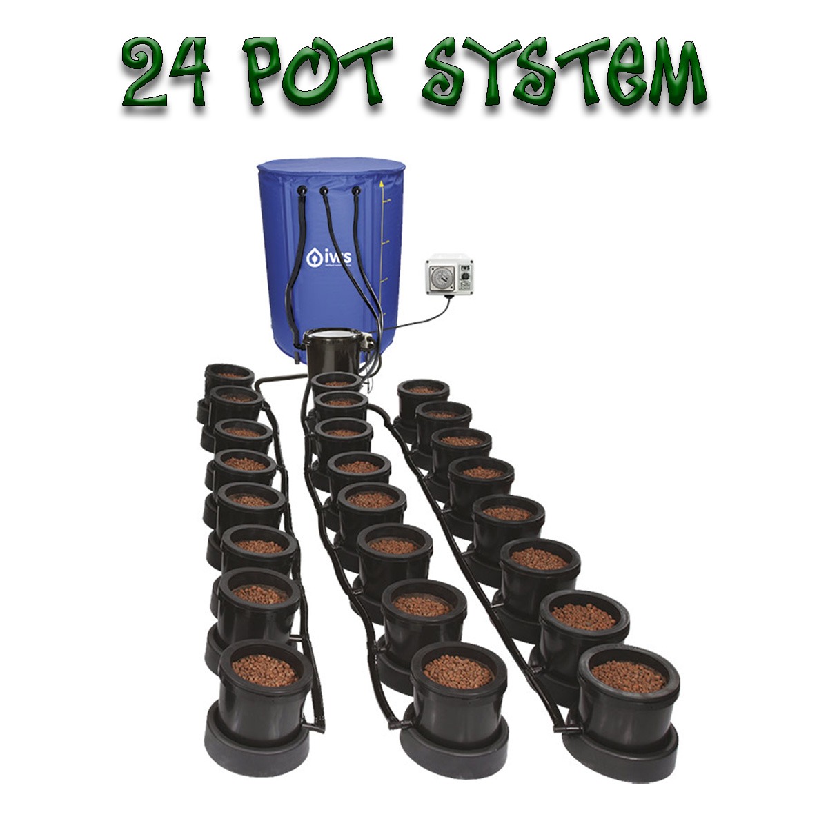 IWS 24 Pot Pro Remote Flood and Drain System
