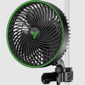 AeroWave E9 Oscillating Clip Fan 9"